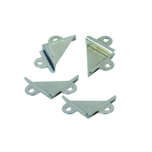 Hörnbeslag För Spegel/Glas – 2-6mm Glas – 4-Pack