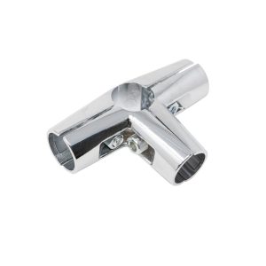 T-Koppling 25mm Krom