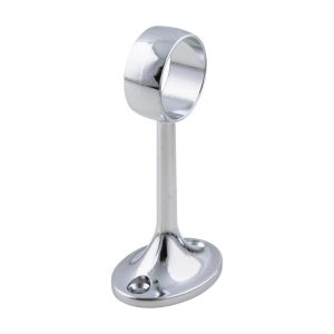Rörhållare Mittfäste Krom 19 mm