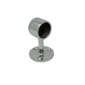Rörhållare Ändfäste Krom 25 mm