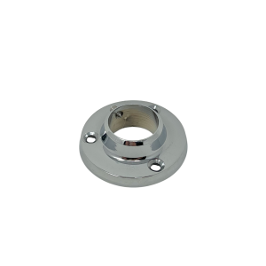 Rörhållare Sidfäste 25mm Krom