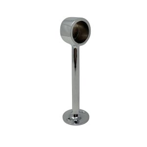Rörhållare Ändfäste Krom 25 mm