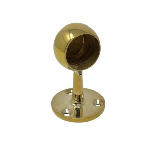 Rörhållare Ändfäste Mässing 25 mm