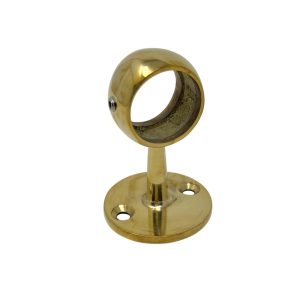 Rörhållare Mittfäste 25 mm Mässing