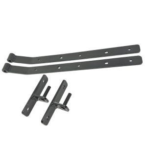 Hakgångjärn Millers 95701 Svart 600x40x8mm 2-pack