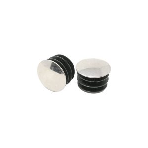 Ändpropp För Rör 25mm Krom 2-Pack